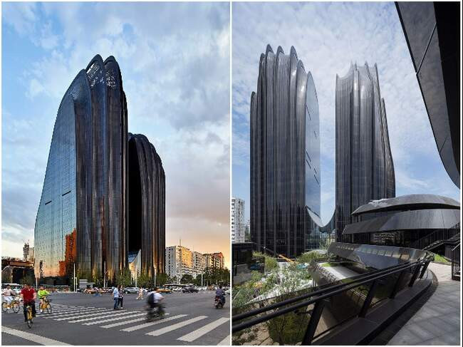 5. Многофункциональный комплекс «Chaoyang Park Plaza» в Пекине (Китай)