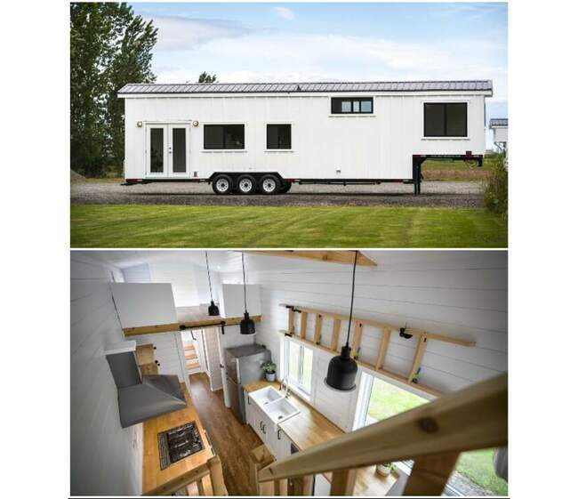 5. Гигантский «крошечный» дом Traveler's Paradise от канадской компании Mint Tiny House Company