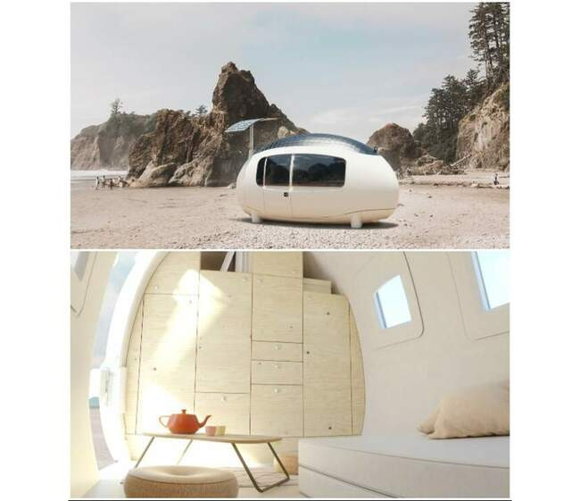 7. Крошечный дом Ecocapsule от команды дизайнеров из Братиславы