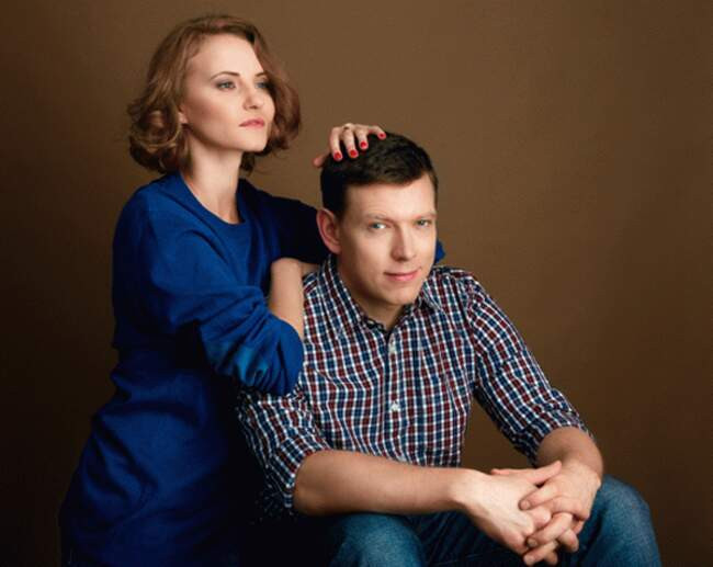 Сергей Лавыгин и Анна Бегунова