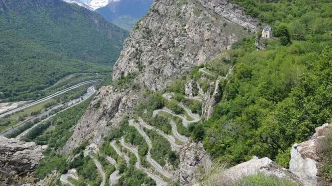 6. Лясе-де-Монвернье (Lacets de Montvernier), Франция
