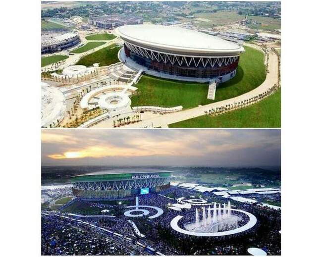 5. Многофункциональный стадион Philippine Arena в Булакане (Филиппины)