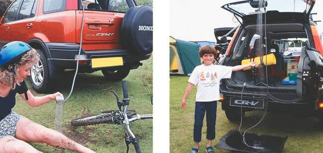 Душ в Honda CR-V