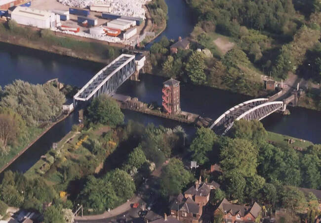 3. Barton Swing Aqueduct, Манчестер, Великобритания