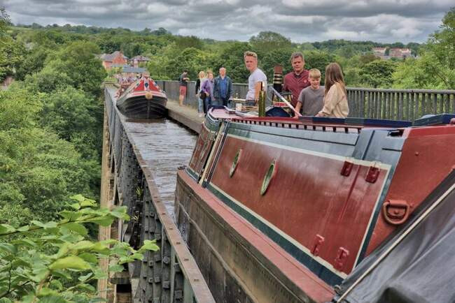 4. Pontcysyllte Aqueduct, Уэльс, Великобритания