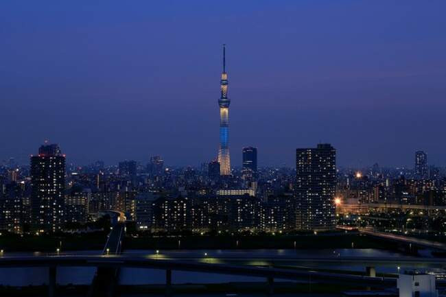 Tokio SkyTree. Второе по высоте сооружение после знаменитой Бурдж-Халифы