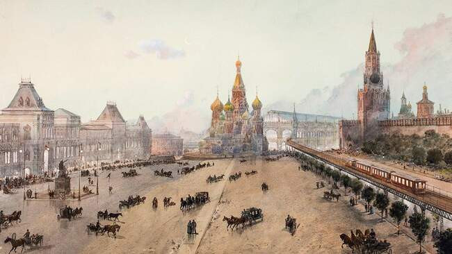 Провести метро прямо у стены Кремля