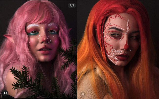Креативный Кот, она же bleedkitsune, и ее фантастический косплей