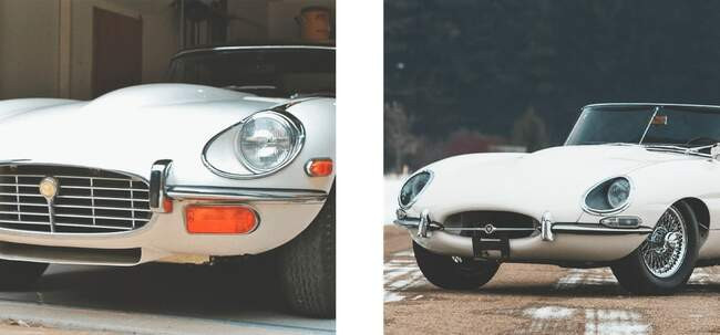 6 Jaguar E-Type: бамперы