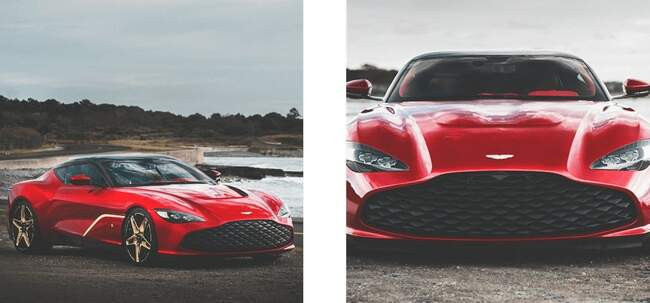 2 Aston Martin DBS Zagato Coupe: фары