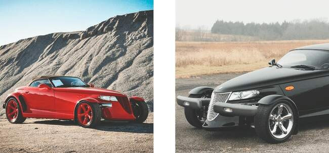 3 Plymouth Prowler: передний бампер