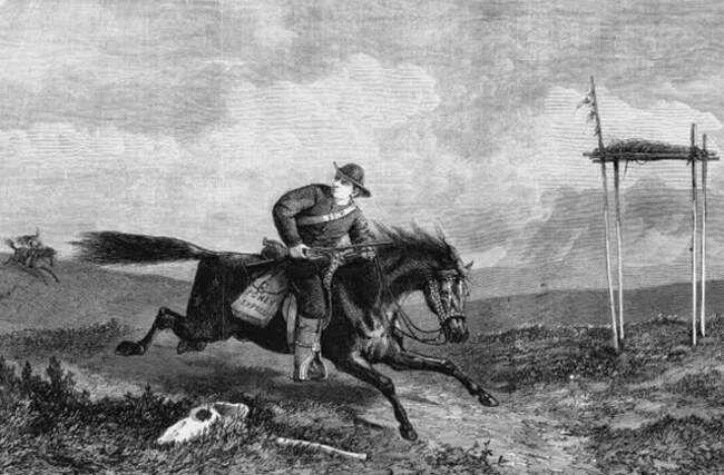 «Пони-экспресс». США, 1860 — н. в.
