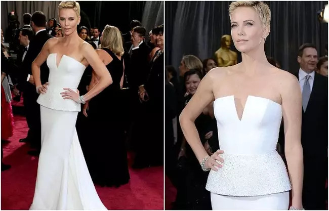 4. Шарлиз Терон в Dior