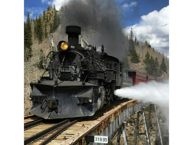 10. Cumbres & Toltec Scenic Railroad, США