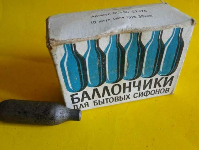 6. Баллончики для сифона
