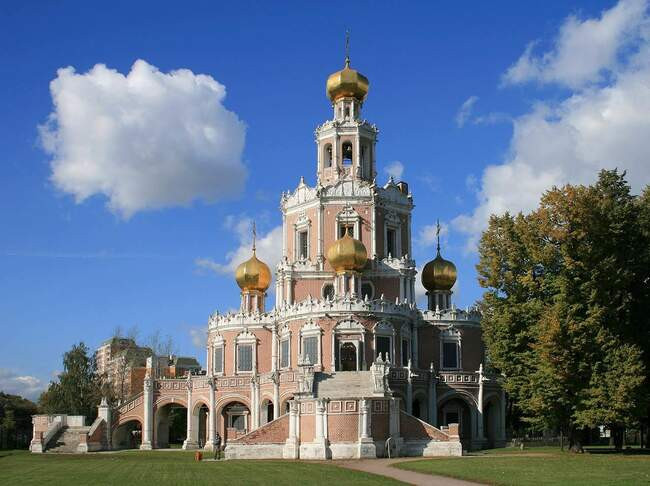 Церковь Покрова в Филях в Москве 1690–1694 годы