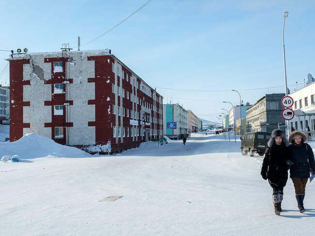 2. На Крайнем Севере очень немноголюдно