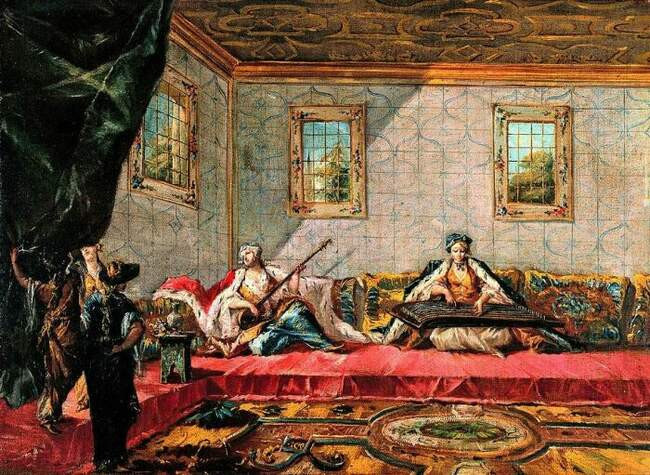 10. Гарем в западном искусстве
