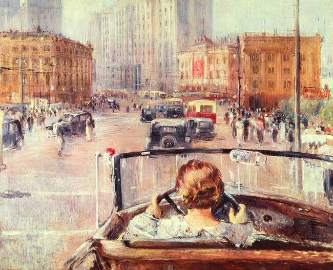 6. Юрий Пименов. Новая Москва, 1937