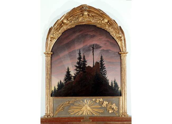 Каспар Давид Фридрих. «Крест в горах» (1808)