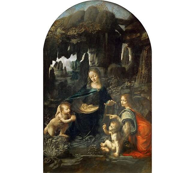 «Мадонна в скалах» (1483–1486)
