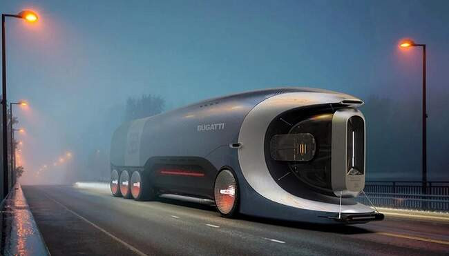10. Bugatti Hyper Truck