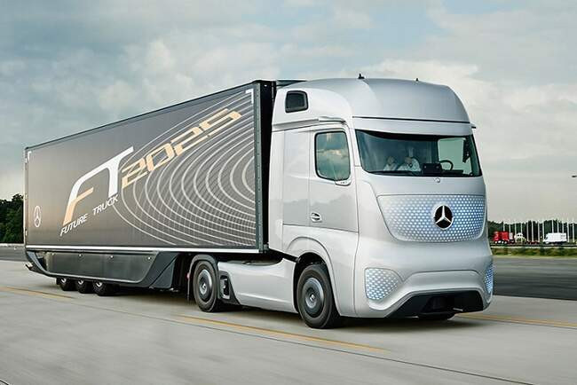 1. Mercedes-Benz Future Truck 2025