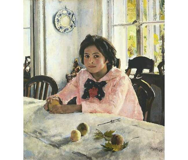 «Девочка с персиками» (1887)