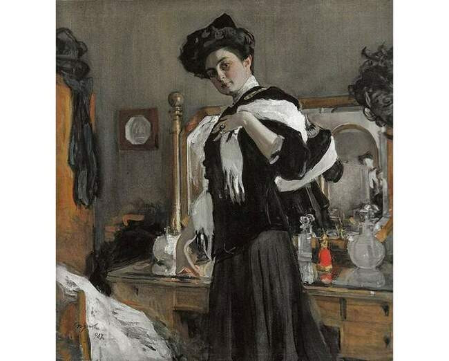 Портрет Генриетты Гиршман (1907)