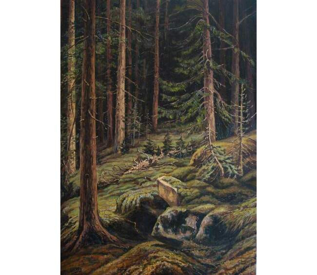 «Дебри», И. И. Шишкин