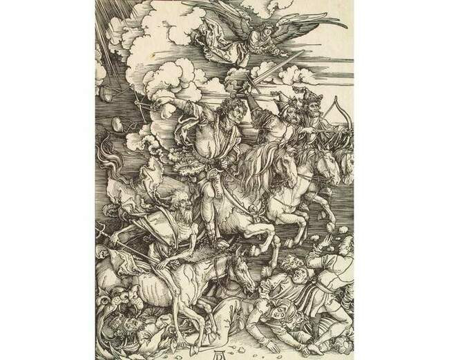 Четыре всадника Апокалипсиса (около 1497–1498)