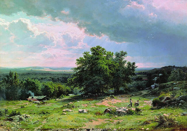 Вид в окрестностях Дюссельдорфа, 1865