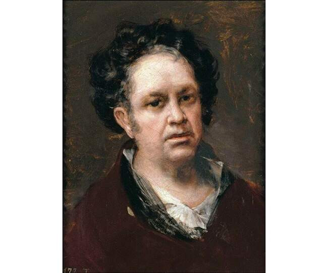 Франсиско Гойя. «Автопортрет» (1815)