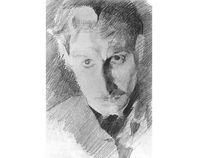 Михаил Врубель. «Автопортрет» (1885)