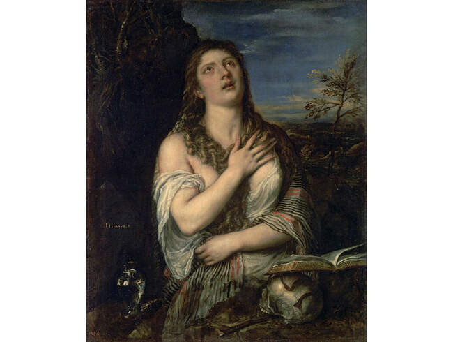 11. Тициан. Кающаяся Мария Магдалина, 1560-е