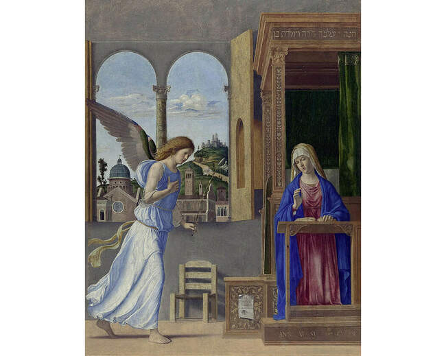 5. Джованни Баттиста Чима да Конельяно. Благовещение, 1495