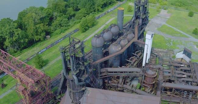 Доменные печи Carrie Furnaces, США