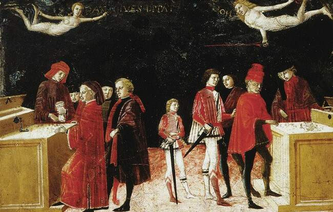 Старейший банк Сиена (Италия), 1477 год