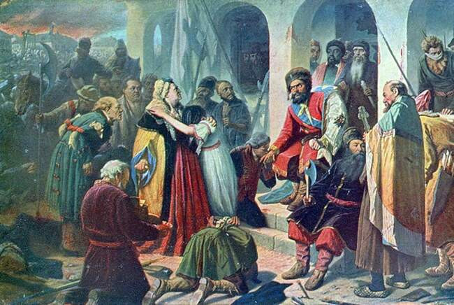 8. Василий Перов «Суд Пугачева» (1875)