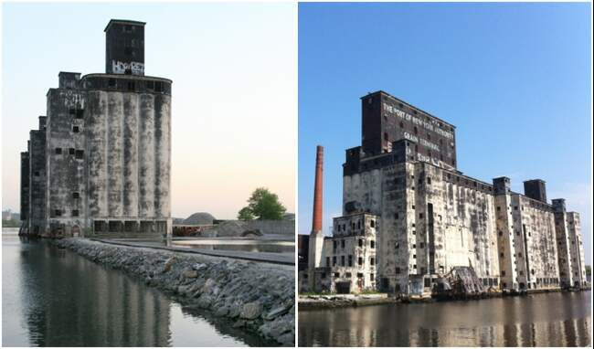 6. Зернохранилище Red Hook Grain Terminal в Бруклине (Нью-Йорк, США)