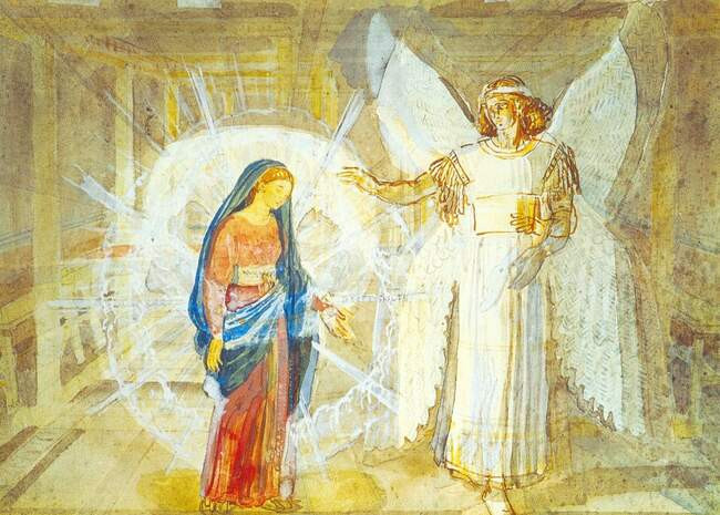 Александр Иванов. «Благовещение» (1850)