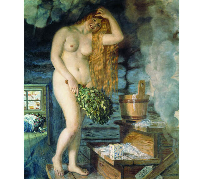 Борис Кустодиев. Русская Венера, 1926