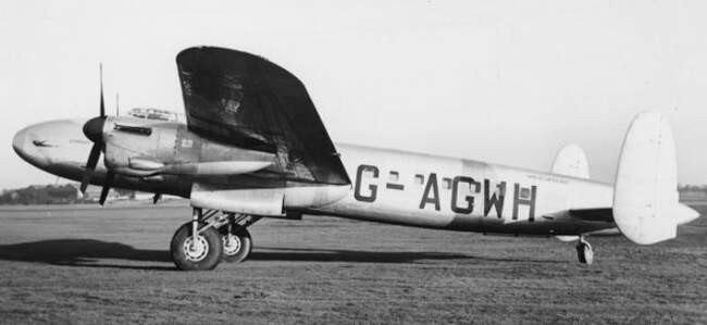 8. Исчезновение британского самолета после сообщения «STENDEC» (2 августа 1947 года)