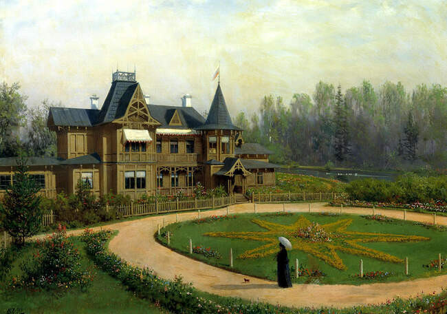 Лев Лагорио. Дача. 1892