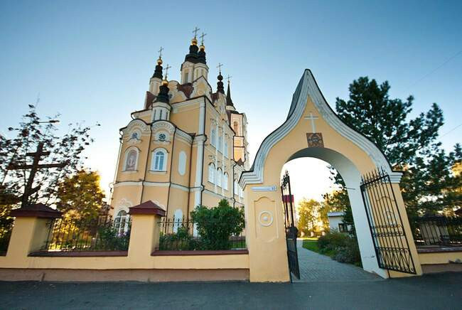 8. Воскресенская церковь в Томске