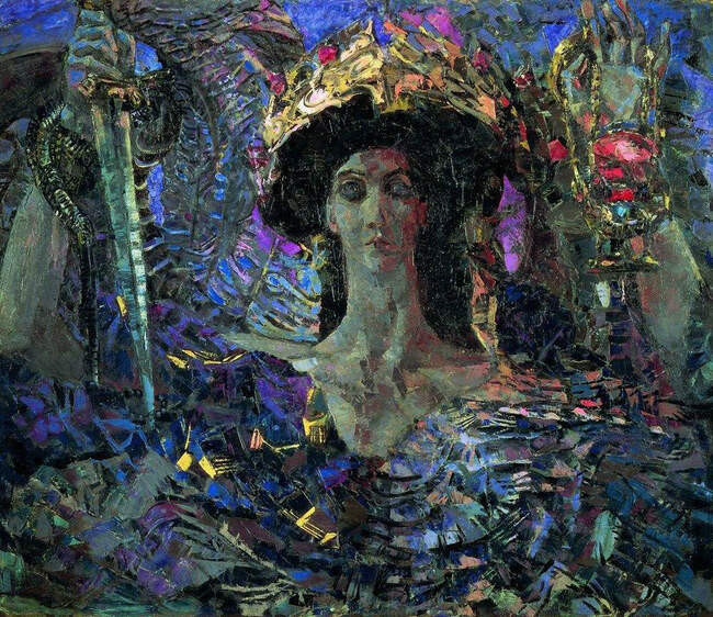 14. Михаил Врубель. Шестикрылый серафим. 1904