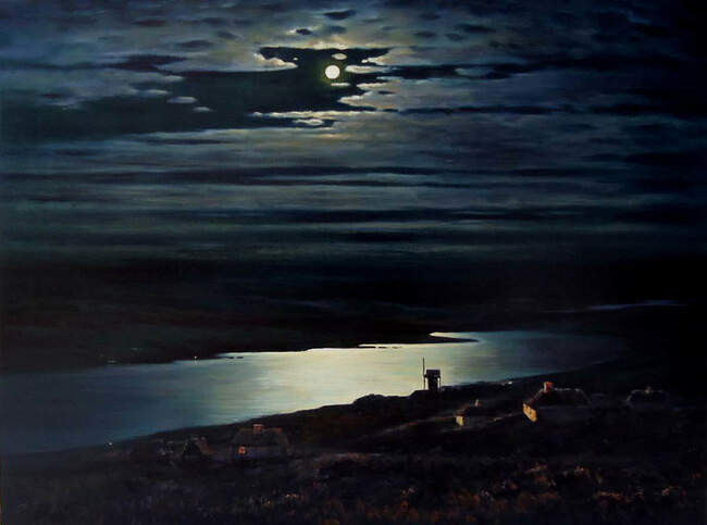 6. Архип Куинджи. Лунная ночь на Днепре. 1880