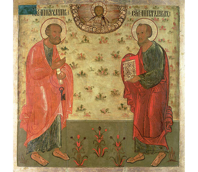 5. Ключ и книга, Петр и Павел