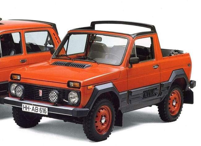 10. Lada 4x4 Кабриолет