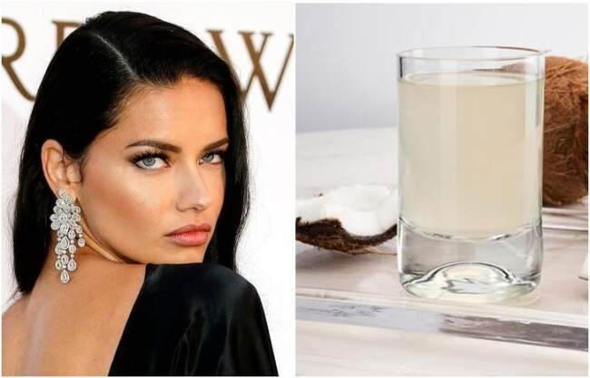 7. Кокосовая вода для гладкой кожи